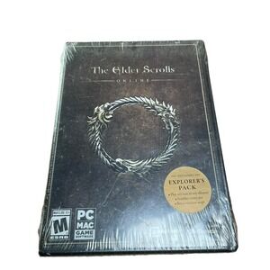 New! The Elder‎ Scrolls Online w/ Explorer's Pack (PC/MAC DVD-ROM, 2014) Zenimax